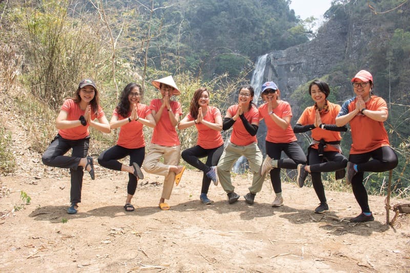 Trekking Thác Philieng cùng những người bạn độc thân