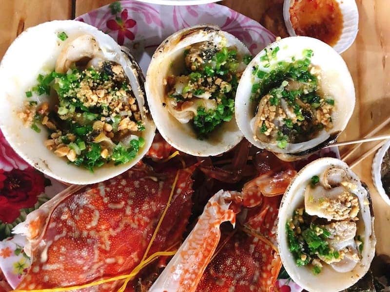 Những món ăn hải sản tươi ngon của đảo Nam Du