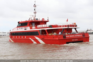 Review tàu Phú Quốc Express | Lịch & giá vé tàu ra đảo Hòn Sơn