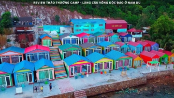Review Thảo Thường Camp - Làng cầu vồng độc đáo ở Nam Du