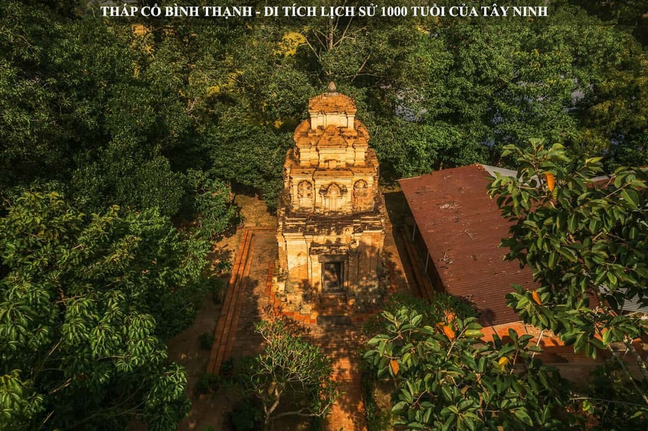 Tháp Cổ Bình Thạnh - Di tích lịch sử 1000 tuổi của Tây Ninh