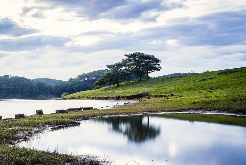 Đắm mình trước khung cảnh đầy thơ mộng và đầy yên bình tại đây