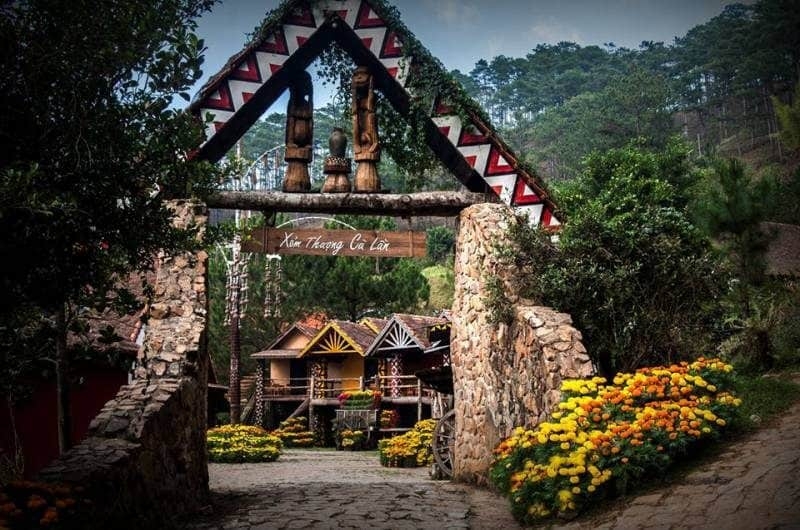 Có Gì Đặc Biệt Ở Làng Cù Lần , Đà Lạt Khiến Du Khách Mê Mẩn Những ngôi nhà mang đậm bản sắc dân tộc của người K'Ho nơi đây